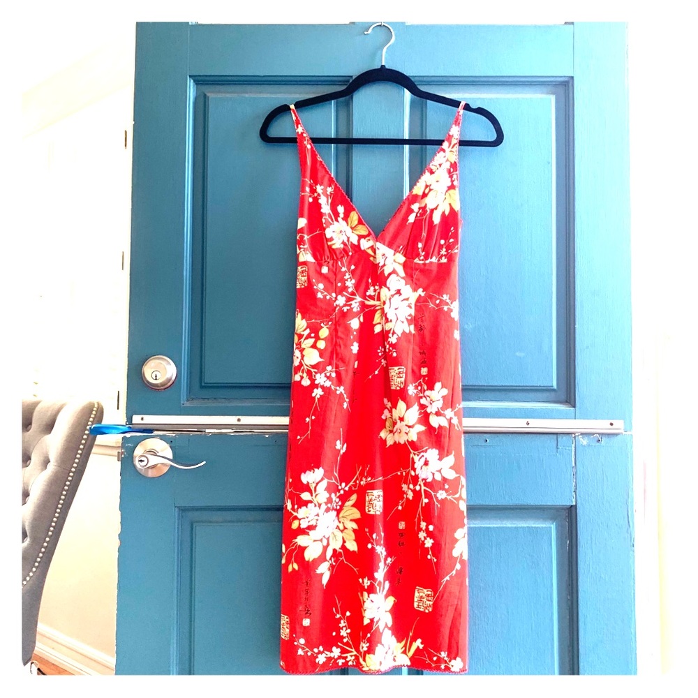Helen Wang Asian inspired floral dress